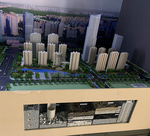 东平县建筑模型
